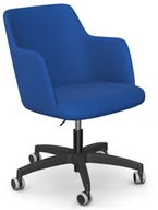 Fotele i krzesła biurowe - Intarseating Fotel biurowy NOMA z podłokietnikami, czarna podstawa KB-NOMA-TT-451-01 - miniaturka - grafika 1