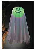 Halloween - GU Dekoracja wisząca Duch świecący 60 cm - 1 szt. GU19774 - miniaturka - grafika 1