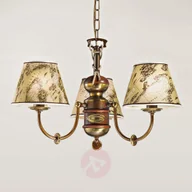 Lampy sufitowe - Imponujący żyrandol Nautica 3-punktowy - miniaturka - grafika 1