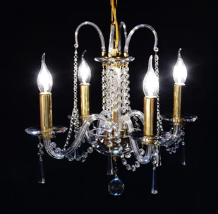 Elita bohemia Żyrandol kryształowy 4-ramienny - Bohemia L 416/4/12 sirm - Lampy sufitowe - miniaturka - grafika 6