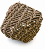 Akcesoria dla gryzoni - Happypet (naturalny) kalenicy Small Animal Willow ball Large, l - miniaturka - grafika 1