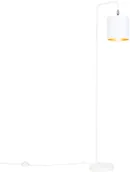 Lampy stojące - QAZQA Nowoczesna lampa podłogowa biała - Lofty - miniaturka - grafika 1