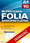 Folie do drukarek - Argo Samoprzylepna folia do drukarek atramentowych A4 opk 10 szt. - miniaturka - grafika 1