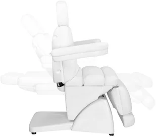 AZZURRO Fotel kosmetyczny elektr. azzurro 878 5 siln. biały P124586 - Fotele kosmetyczne - miniaturka - grafika 4