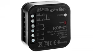 ZAMEL ZAMEL EXL10000001 | RADIOWY ODBIORNIK DOPUSZKOWY 1-KANAŁOWY DWUKIERUNKOWY TYP: ROP-21 ROP-21 - Systemy inteligentnych domów - miniaturka - grafika 3