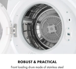 Suszarka Klarstein MNW8-Jet set 2500-WH - Suszarki do prania - miniaturka - grafika 6