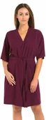 Akcesoria do bielizny - Teyli Damski szlafrok Berry - miniaturka - grafika 1