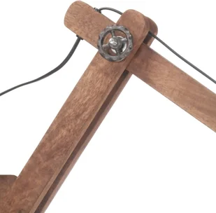 VidaXL Lampa ścienna w industrialnym stylu, czarna, okrągła, E27 320577 - Lampy sufitowe - miniaturka - grafika 7