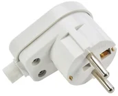Akcesoria do oświetlenia - Solight Solight P70  Wtyczka kątowa 230V/16A - miniaturka - grafika 1