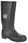 Kamizelki męskie - Portwest portwest steelite Total Safety Wellington S5, unisex dorosłych kalosze w miejscu pracy, 45 EU, czarny FW95BKR45 - miniaturka - grafika 1