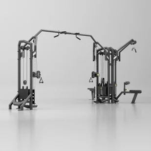 UpForm Wieża 4-stanowiskowa UF-T006 - UpForm UF-T006-k2t4 - Atlasy do ćwiczeń - miniaturka - grafika 3