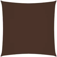 Parasole ogrodowe - vidaXL Żagiel ogrodowy, tkanina Oxford, kwadratowy, 2x2 m, brązowy vidaXL - miniaturka - grafika 1