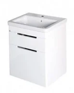 Szafki łazienkowe - Sapho ELLA szafka umywalkowa 46,5x65x38,5cm, 2 szuflady, biała 70052 - miniaturka - grafika 1