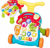 Pchacze - Chodzik Pchacz Interaktywny Stolik Edukacyjny 5w1 - miniaturka - grafika 1