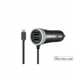 Ładowarka Samochodowa do Telefonu 2,4A Lighting - Ładowarki samochodowe - miniaturka - grafika 2