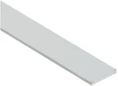 Inne materiały budowlane - Cezar Sztanga płaska  25 x 2 mm 1 m aluminium srebrne - miniaturka - grafika 1