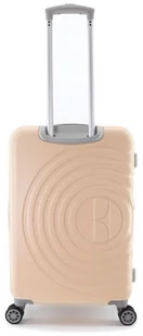 ELLE Walizka średnia ELLE Debossed różowe złoto - Walizki - miniaturka - grafika 4