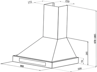 Klarstein CGCH3-Zelda-90Eco - Okapy kuchenne - miniaturka - grafika 9