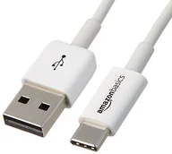 Kable komputerowe i do monitorów - AmazonBasics USB Type C to USB A 2.0 Male Cable  6 Feet (1.8 meters)  biały L6LUC012-CS-R - miniaturka - grafika 1