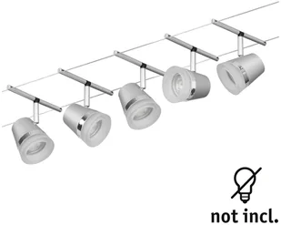 Paulmann Cone system linkowy 5-pkt. chrom matowy - Lampy pozostałe - miniaturka - grafika 2