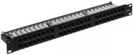 Panele krosownicze - ABCVISION PATCH PANEL RJ-45 PP-48/RJ/C RACK 19 1U PP-48/RJ/C - miniaturka - grafika 1