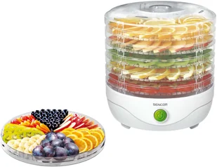 Sencor SFD 750WH - Suszarki do grzybów, owoców i warzyw - miniaturka - grafika 2
