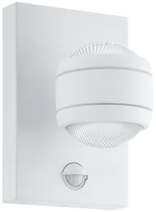 Eglo Kinkiet LAMPA elewacyjna SESIMBA 1 96022 zewnętrzna OPRAWA ścienna LED 7,4W z czujnikiem ruchu do ogrodu outdoor IP44 biała 96022 - Lampy ogrodowe - miniaturka - grafika 5