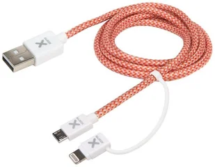 XTORM XTORM Kabel dual USB i lightning - Kable USB - miniaturka - grafika 4