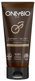 Only Bio Only Bio Szampon i żel 2 w 1 Men pielęgnacja - Żele pod prysznic dla mężczyzn - miniaturka - grafika 2