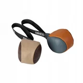 Zabawki dla psów - Dingo Gear K9 Dwie Piłki Skórzane Z Rączką #8CM - miniaturka - grafika 1