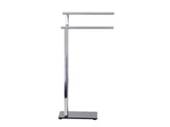 Wieszaki łazienkowe - Wenko Wieszak na ręczniki Lava 22090100 - miniaturka - grafika 1