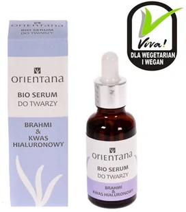Orientana Bio Serum do twarzy BRAHMI i kwas hialuronowy 30ml - Serum do twarzy - miniaturka - grafika 5
