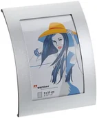 Akcesoria fotograficzne - Walther Basixx rama portretowa, srebro, 9 x 13 cm TP913S - miniaturka - grafika 1