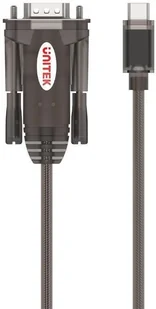 Unitek ADAPTER USB-C 1X RS-232 Y-1105K - Adaptery i przejściówki - miniaturka - grafika 3
