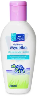 Mackar Delikatne mydełko dla niemowląt i dzieci w płynie 80ml - Kosmetyki kąpielowe dla dzieci - miniaturka - grafika 3