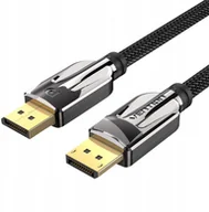 Kable komputerowe i do monitorów - Vention DisplayPort Dp 1.4 8K 32.4Gbps Oplot 1,5m - miniaturka - grafika 1