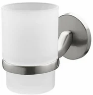 Akcesoria łazienkowe - Bisk Szklanka z podstawką Virginia - miniaturka - grafika 1