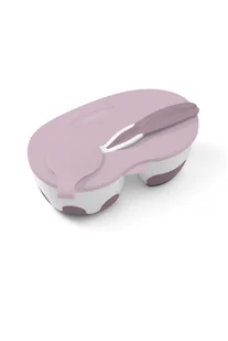 BabyOno 1067/02 MISECZKA2-KOMOROWA Z ŁYŻECZKĄ RÓŻOWA 66458-uniw - Zestawy naczyń dla dzieci BabyOno 1067/02 MISECZKA2-KOMOROWA Z ŁYŻECZKĄ RÓŻOWA 66458-uniw - Zestawy naczyń dla dzieci - miniaturka - grafika 2