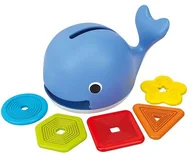Zabawki interaktywne dla dzieci - Ks Kids First Developmental Toys Zabawka edukacyjna Nakarm Wieloryba KA10767 - miniaturka - grafika 1