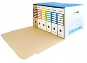 Pudła i kartony archiwizacyjne - Donau Pudło archiw. zbior - niebies 7667301FSC-10 - miniaturka - grafika 1