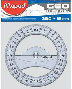 Maped Kątomierz okrągły Geometric - Przybory szkolne - miniaturka - grafika 3