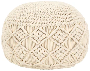 vidaXL vidaXL Ręcznie robiony puf, 45 x 30 cm, juta - Pufy i podnóżki - miniaturka - grafika 2