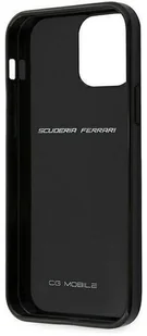 Ferrari FERCAHCP12SBK iPhone 12 mini 5,4" czarny/black hardcase On Track Real Carbon hurtel-65639-0 - Etui i futerały do telefonów - miniaturka - grafika 6