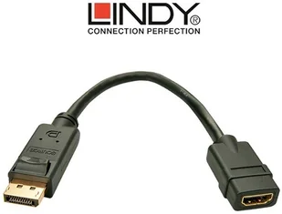 Lindy Adapter AV DisplayPort na HDMI 41005 - Adaptery i przejściówki - miniaturka - grafika 3