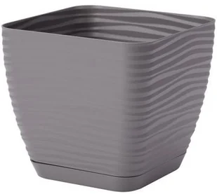 Form-Plastic Doniczka plastikowa 14.7 cm szara FALA - Donice Form-Plastic Doniczka plastikowa 14.7 cm szara FALA - Donice - miniaturka - grafika 1