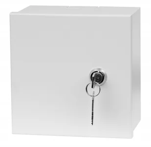 Skrzynka obudowa rozdzielnica metalowa 15x15x8cm - Akcesoria TV-SAT - miniaturka - grafika 2