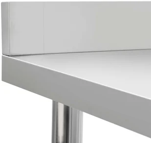 VidaXL Kuchenny stół roboczy z półką, 120x60x150 cm, stal nierdzewna 3054471   VidaXL - Stoły gastronomiczne - miniaturka - grafika 12