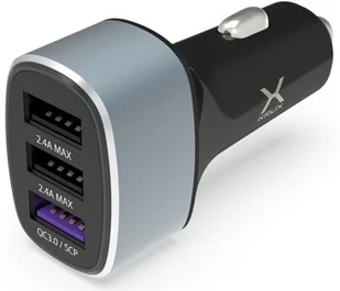KRUX KRUX USB CAR CHARGER 3xUSB QC 3.0 2_415456 - Powerbanki - miniaturka - grafika 3