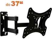 Uchwyty do telewizora - MOUNTY REGULOWANY UCHWYT ŚCIENNY WIESZAK TV LCD do 37 CALI - miniaturka - grafika 1