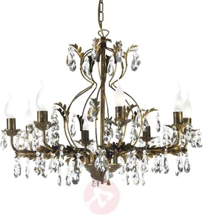 ONLI Żyrandol Teresa z kryształami, 8-punktowy - Lampy sufitowe - miniaturka - grafika 2